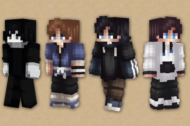 I will make best custom minecraft skin