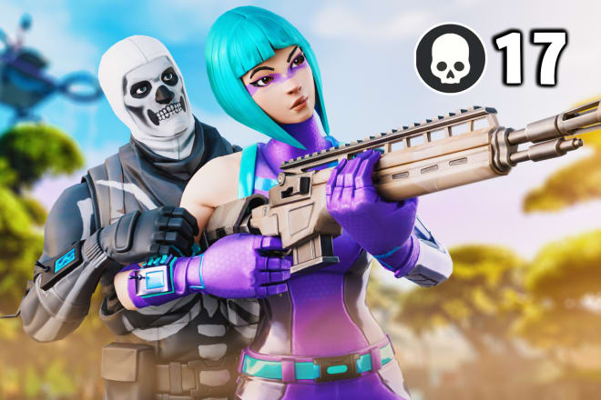 I will make cool 3d fortnite HD thumbnail