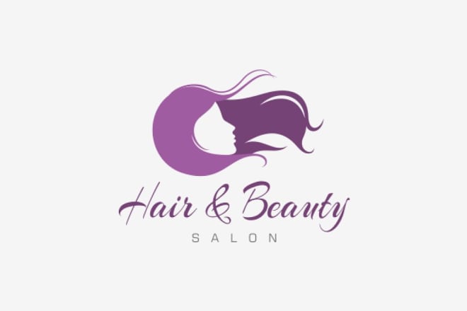 I will make hair fashion,beauty salon logo for you