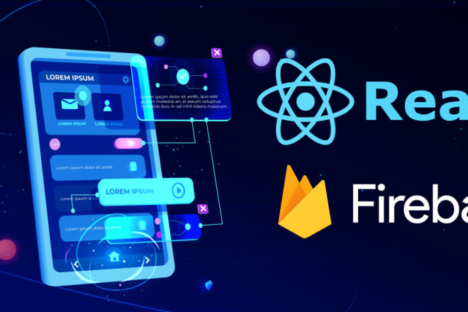 I will make professional react and firebase websites