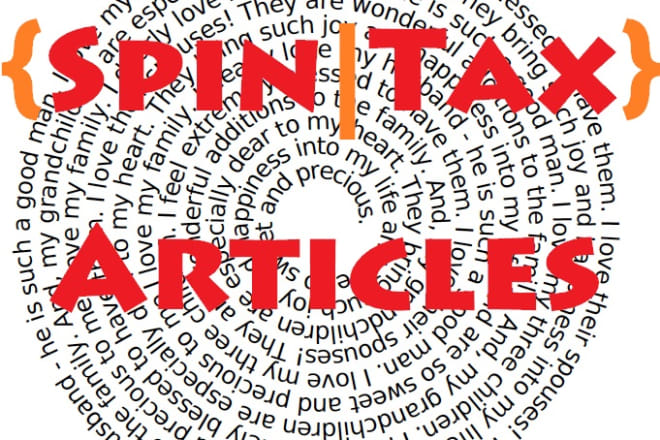 I will manually add spin syntax spintax to your article