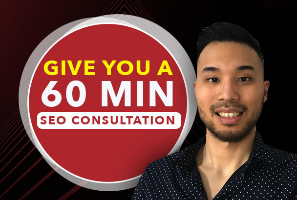 I will provide 1 session of SEO consultation