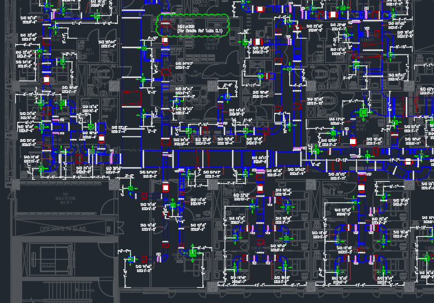 I will provide 2d autocad shop drawings for mep services