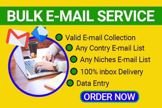 I will provide active bulk email list