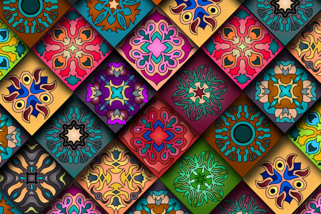 I will provide hand drawn or digital pattern for textile wallpapers mobile covers etc