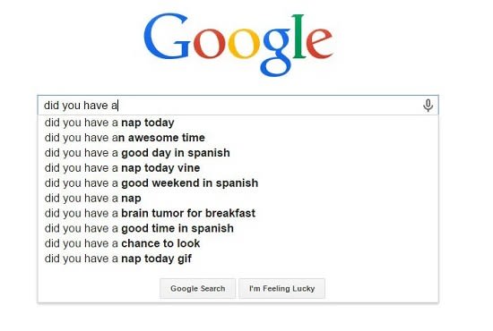 I will remove negative google autosuggestions