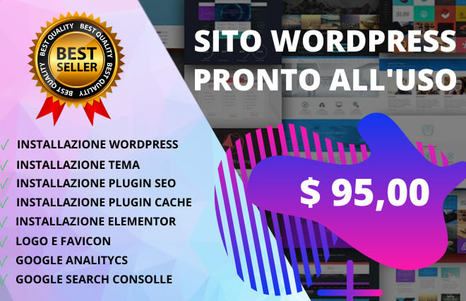 I will sito wordpress pronto da usare