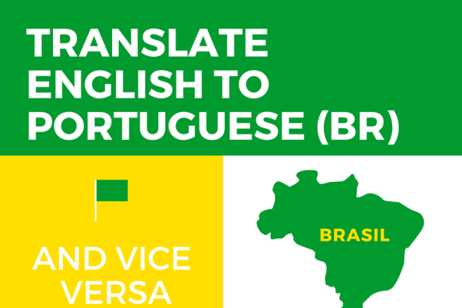 I will translate english to portuguese