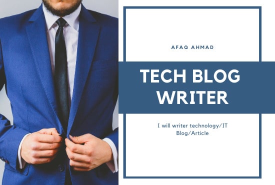 I will write technology article or blog