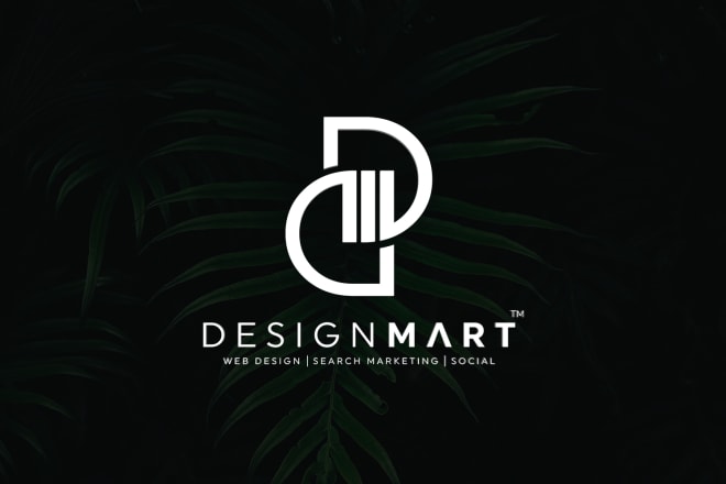 Our studio will design a unique modern logo and social media kit