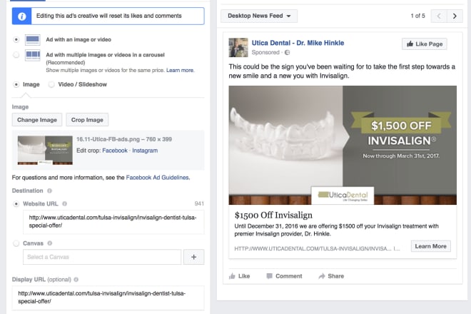 I will be your facebook ads expert with instagram and messenger