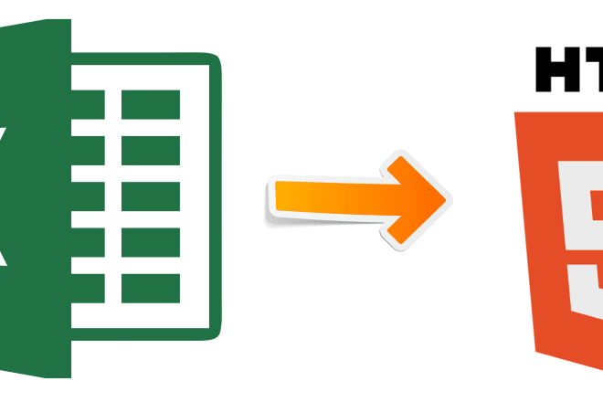 I will convert excel spreadsheet calculator into HTML 5 web apps