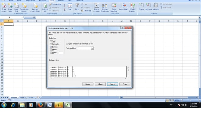 I will convert txt or csv to editable docx or xlsx