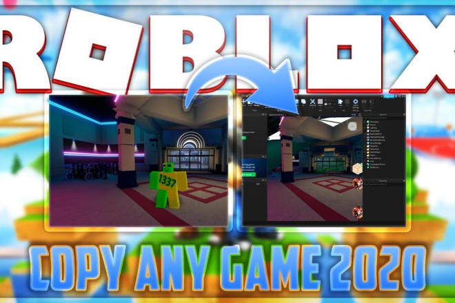I will copy a roblox game with scripts