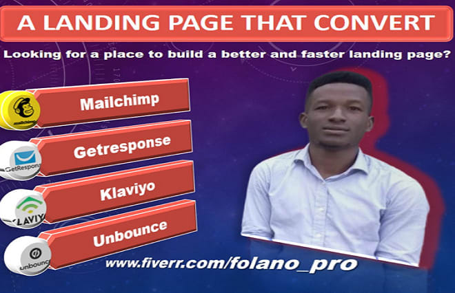 I will create a converting landing page, responsive sales page, and squeeze page