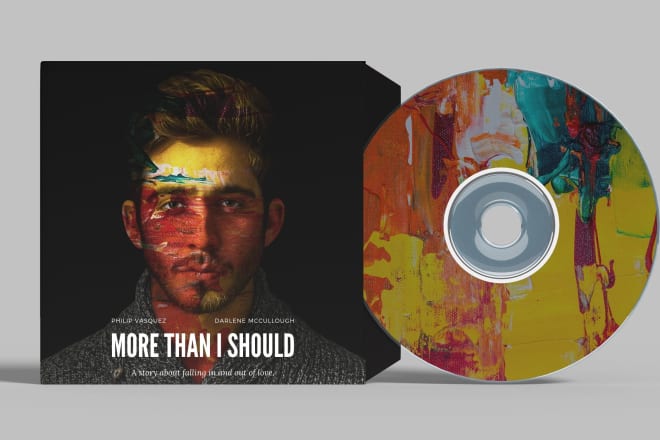 I will create a creative music cd cover art for commercial use