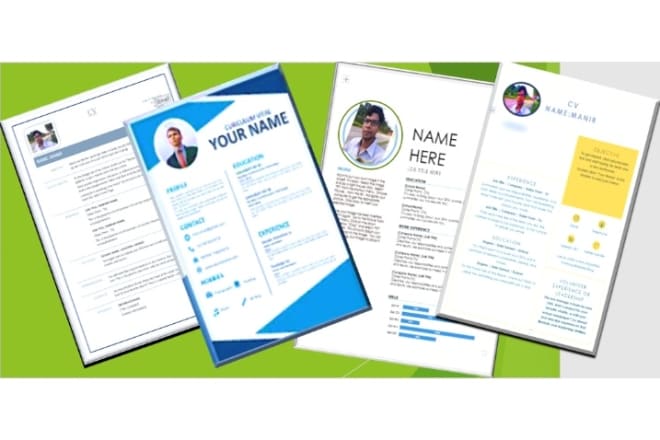 I will create professional resume that help to get job
