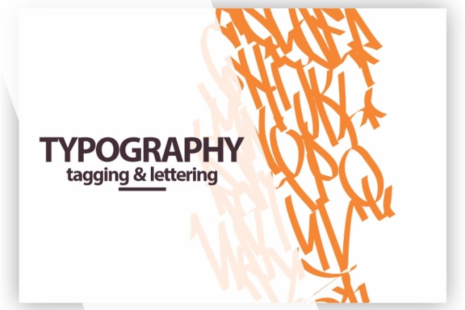 I will create tagging graffiti logo