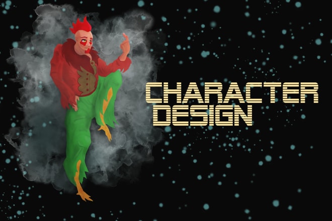 I will design a character for you