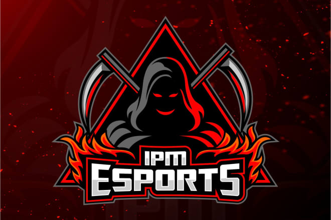 I will design mascot logo for your esports team