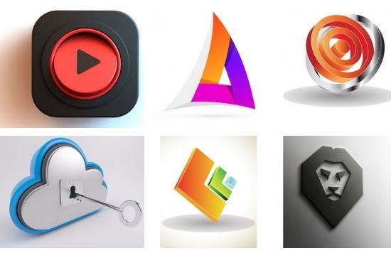 I will design modern app icon, website icon, web banner or logo maker