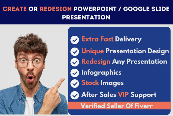 I will design modern powerpoint, google slide, webinar presentation