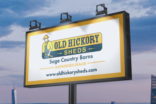 I will design print ready hoarding, billboard, yard sign or roll up