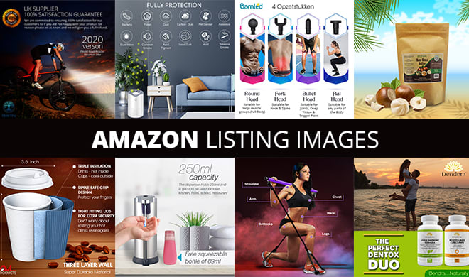 I will design professional amazon product listing images