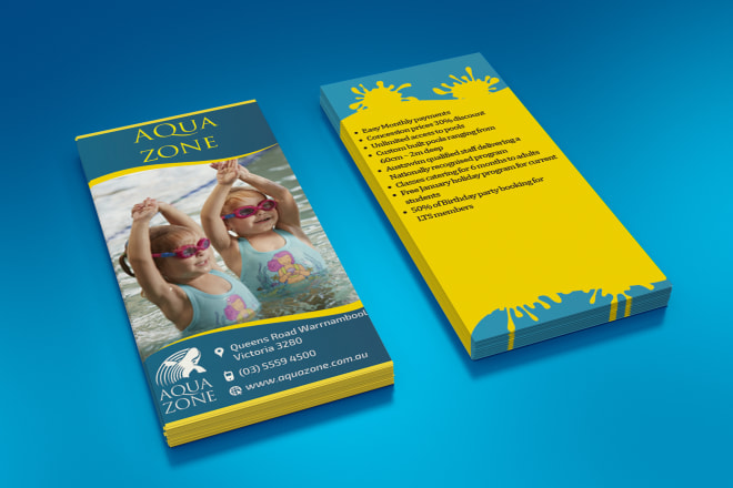 I will design professional dl, bifold or trifold brochure