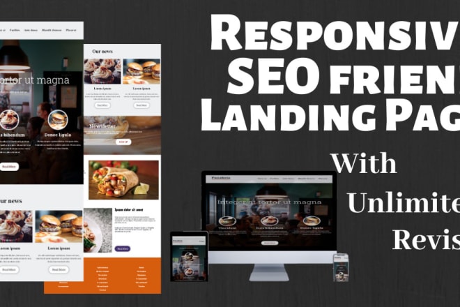 I will design the best landing page