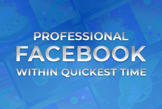 I will design your hi quality unique facebook cover