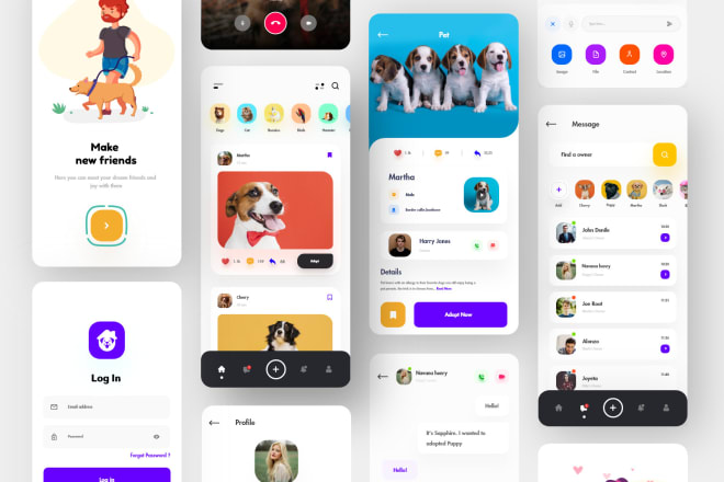 I will design your mobile app mockup UI UX and app redesign reskin