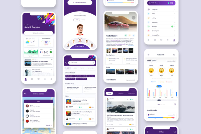 I will develop social media app video chat app dating app