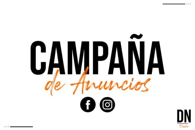 I will diseño de campaña de anuncios para facebook e instagram