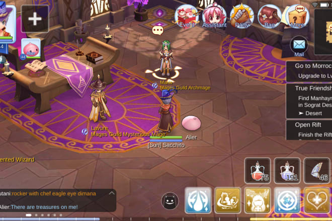 I will do mmorpg, mmo, rpg mobile game development