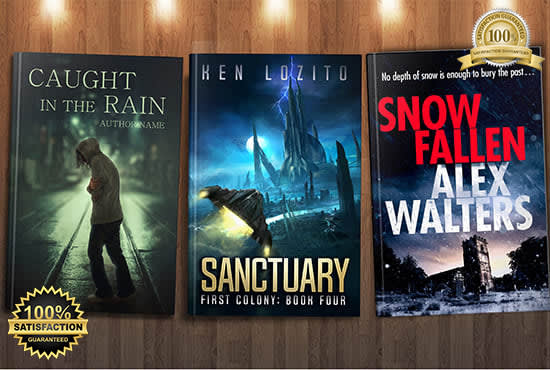 I will do professional book and ebook cover design