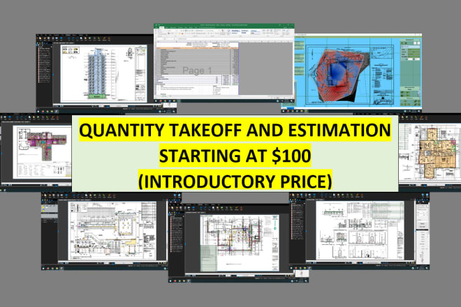 I will do professional cost estimation