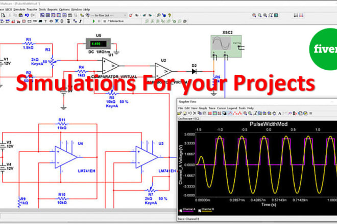 I will do simulations on proteus,pspice,ltspice,multisim