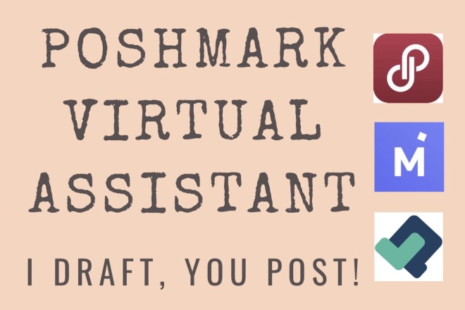 I will draft your poshmark listings