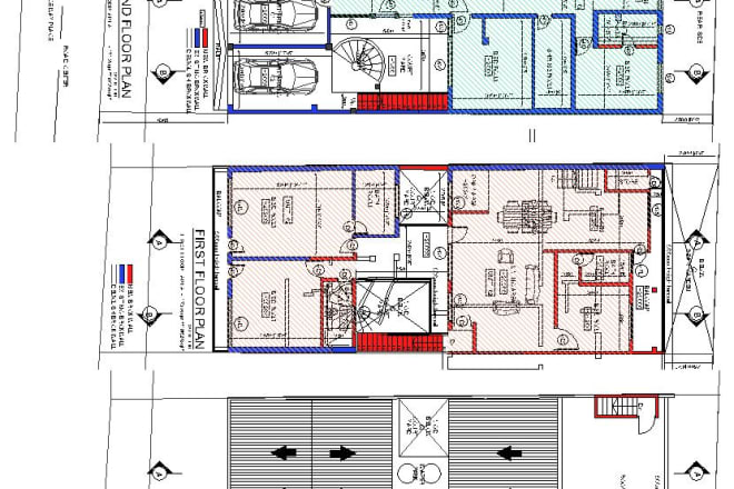 I will draw all category architectural drawing
