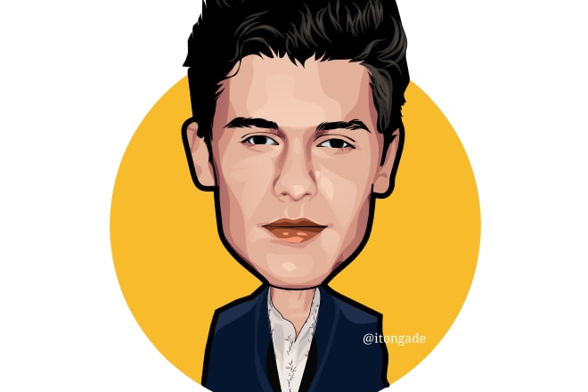 I will draw outstanding caricature of you face