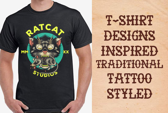 I will draw you a traditional style tattoo design