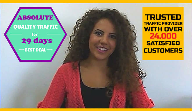 I will drive real website traffic from social media for 1 month