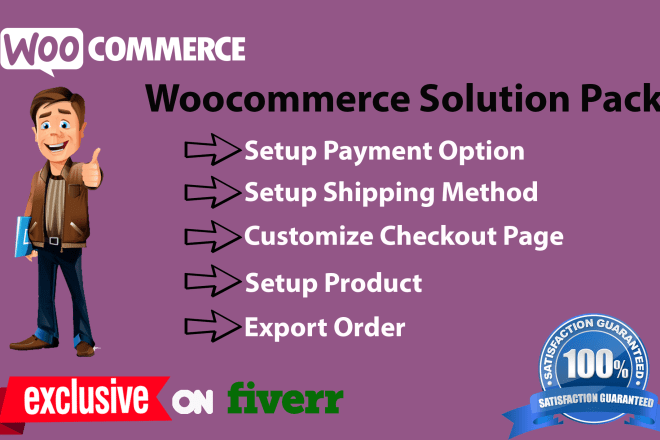 I will fix all your woocommerce issue