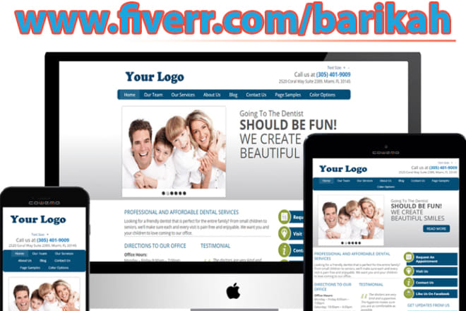 I will make a business or personal wordpress responsive website