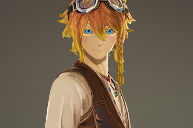I will make an ingame anime character and edit as a proper picture