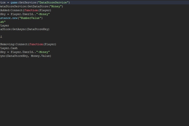 I will make scripts for your roblox game
