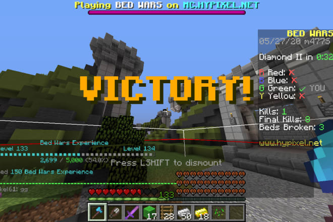 I will play bedwars with you, to teach you elite skills that are unknown