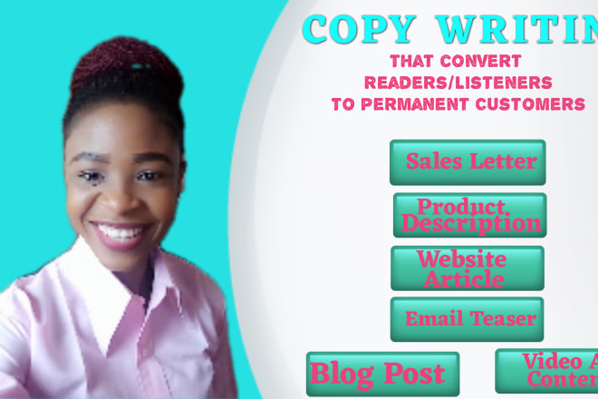 I will professionally write sales copy that convert massively