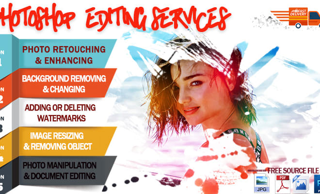 I will provide cheap, presentable,stylistic photoshop editing